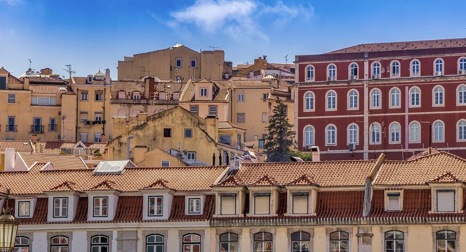 Prachtige gebouwen in Lissabon Prachtige gebouwen in Lissabon